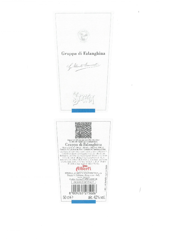 Label - Grappa Falanghina