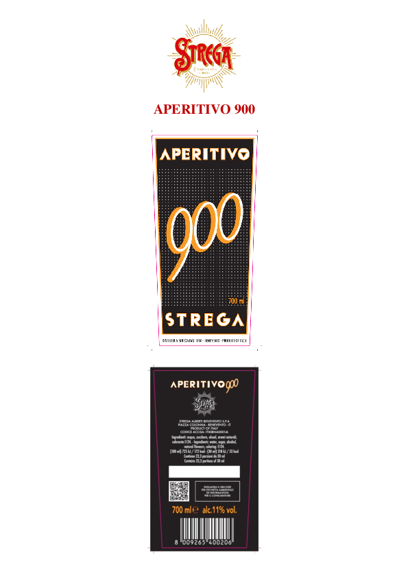 Label -Aperitivo 900